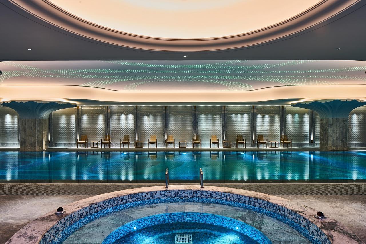 Hotel Wanda Vista Qingdao Movie Metropolis Exteriér fotografie
