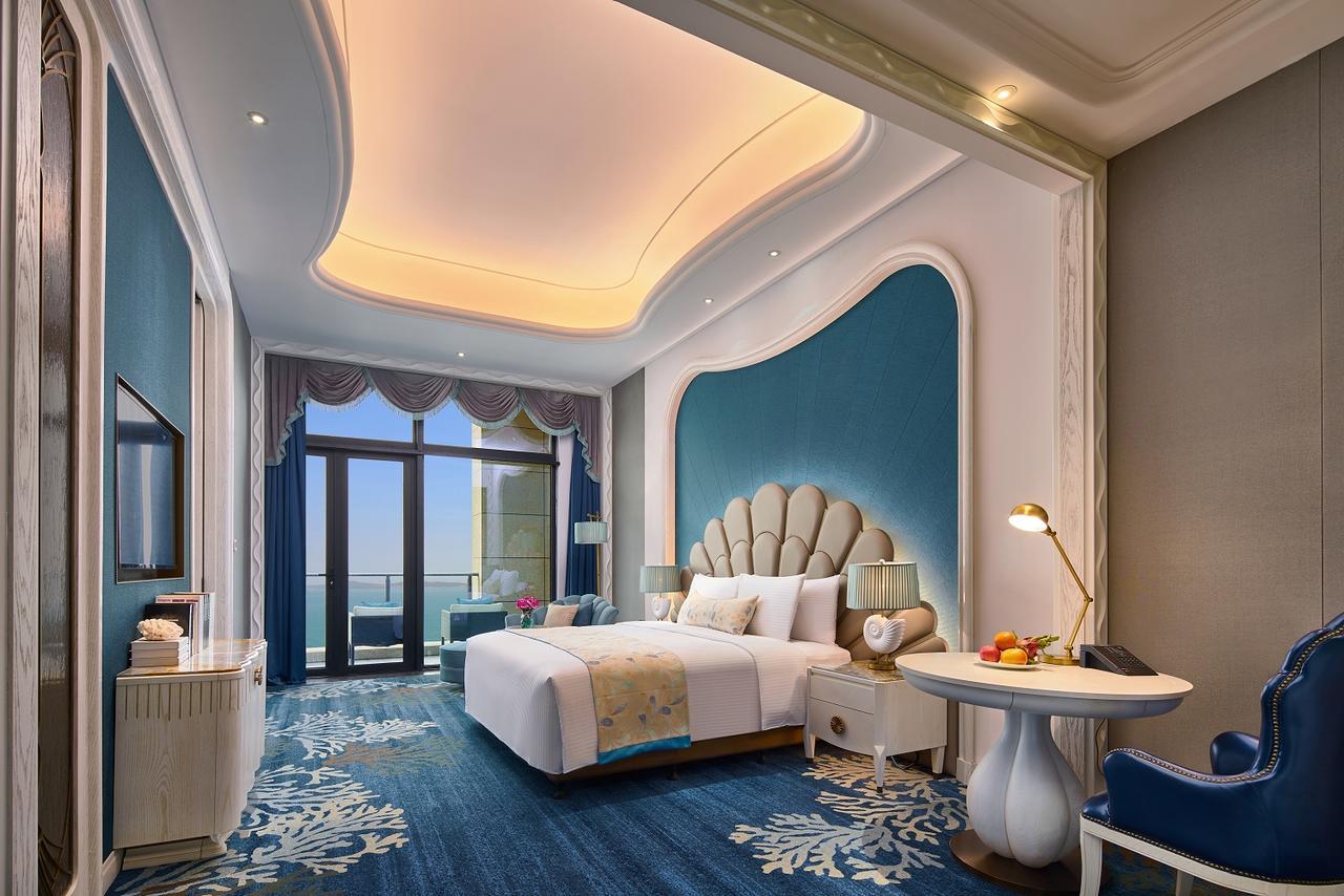 Hotel Wanda Vista Qingdao Movie Metropolis Exteriér fotografie