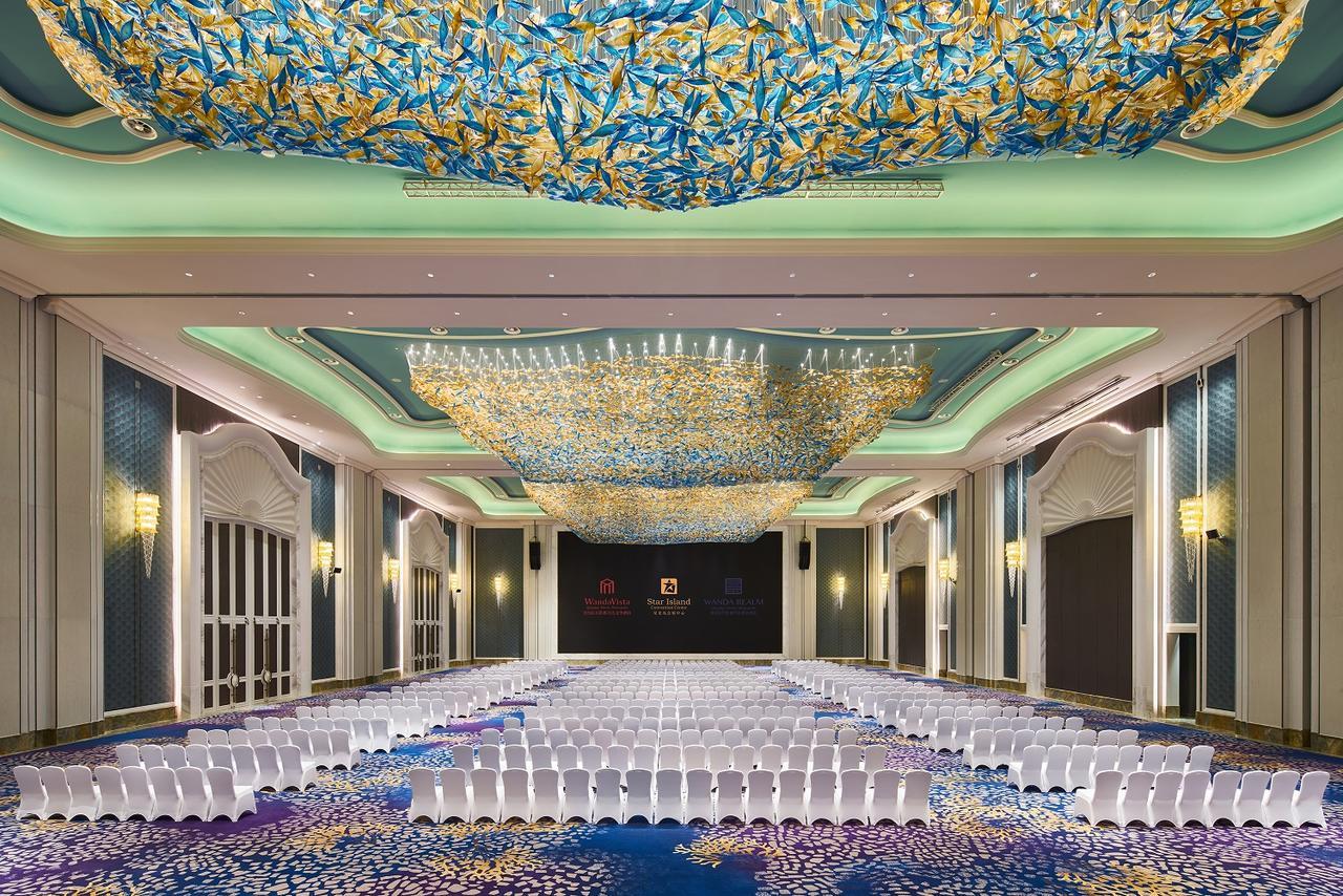 Hotel Wanda Vista Qingdao Movie Metropolis Exteriér fotografie