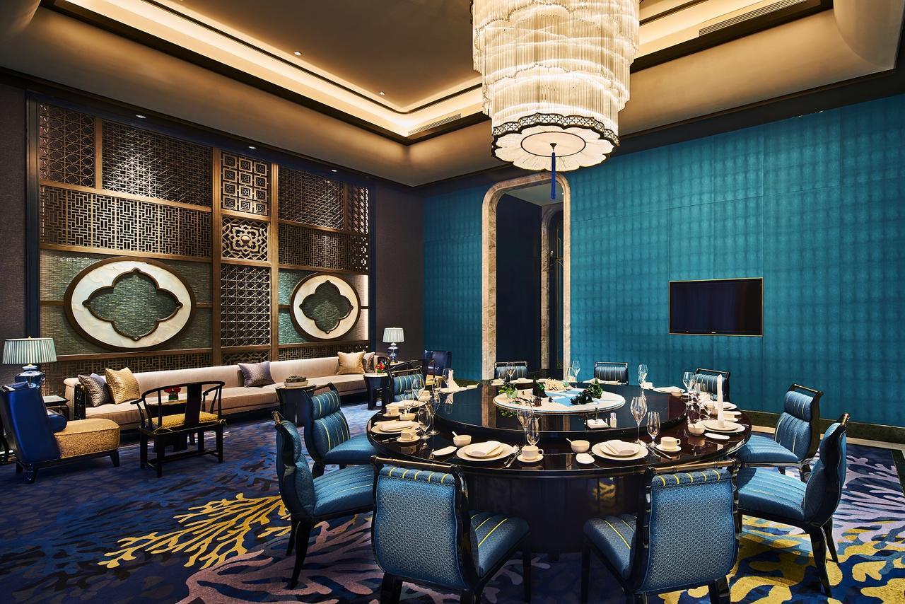 Hotel Wanda Vista Qingdao Movie Metropolis Exteriér fotografie