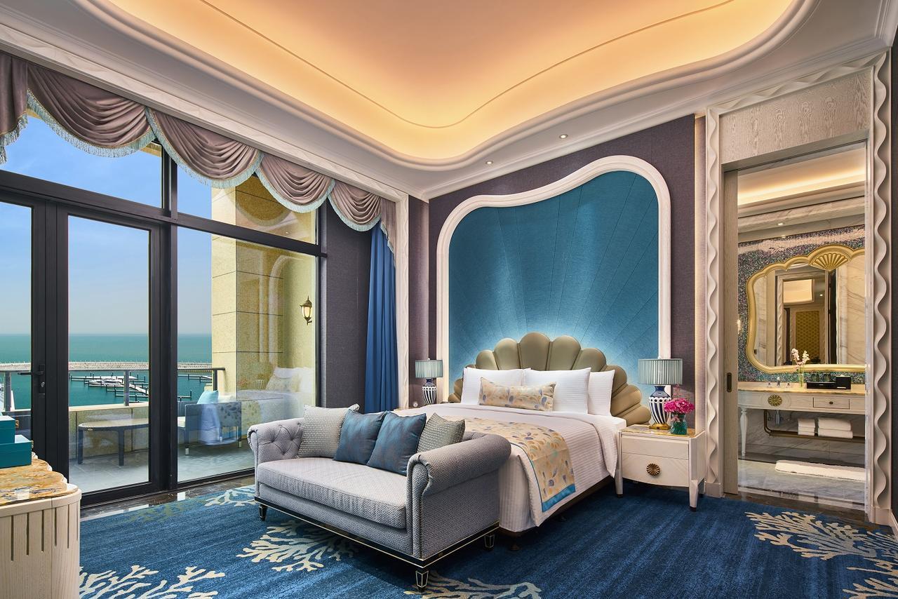 Hotel Wanda Vista Qingdao Movie Metropolis Exteriér fotografie
