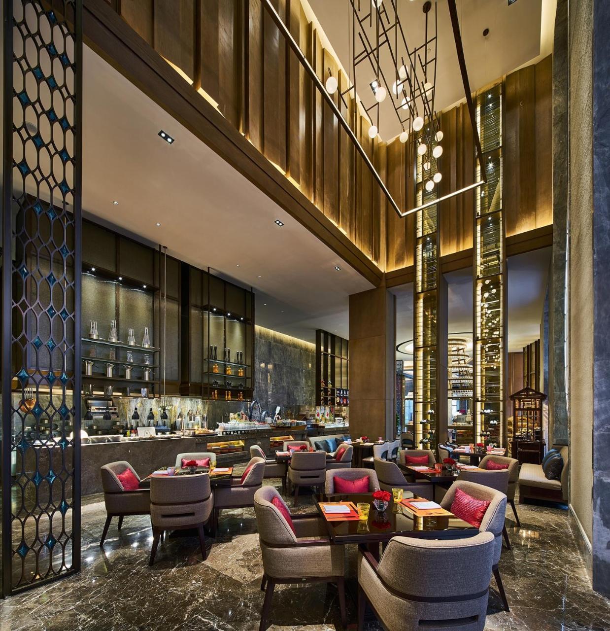 Hotel Wanda Vista Qingdao Movie Metropolis Exteriér fotografie