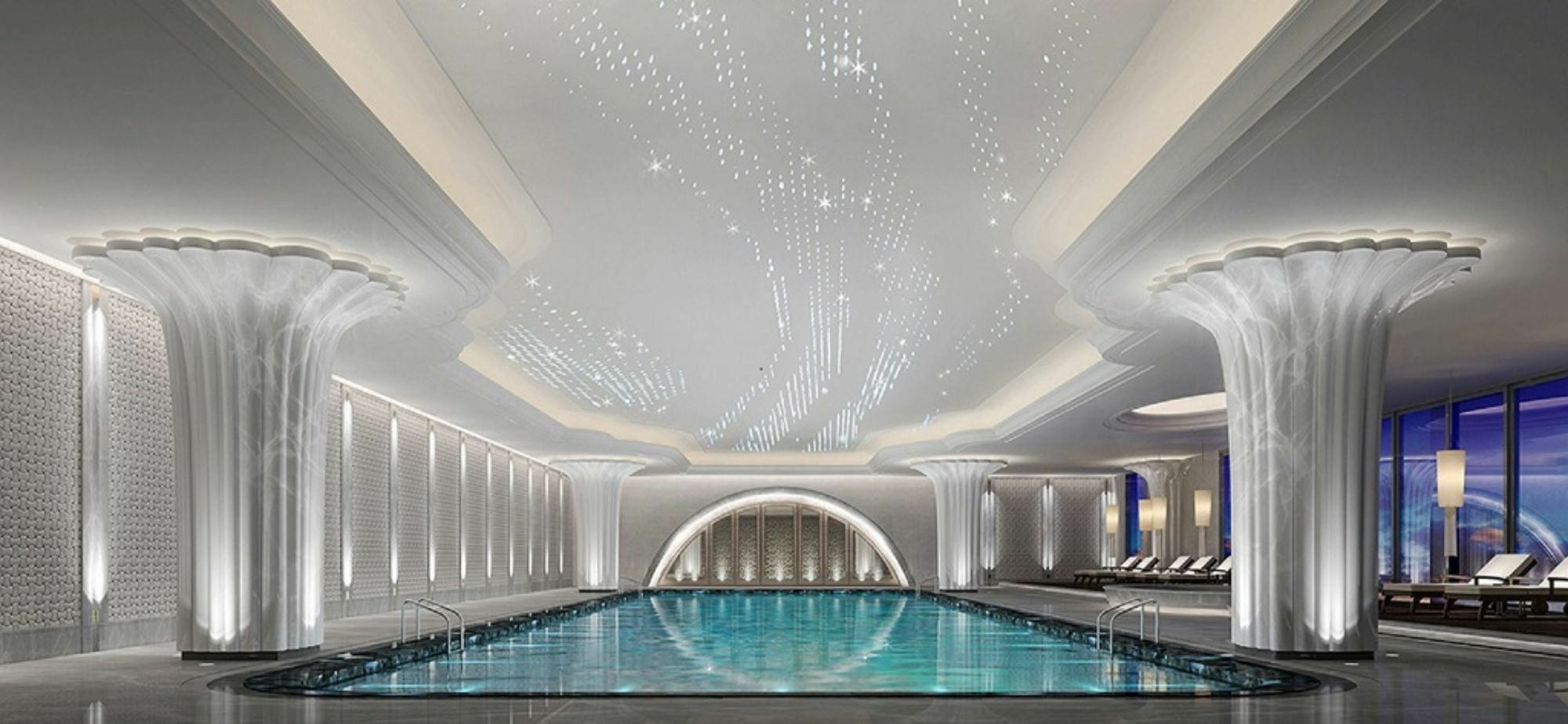 Hotel Wanda Vista Qingdao Movie Metropolis Exteriér fotografie