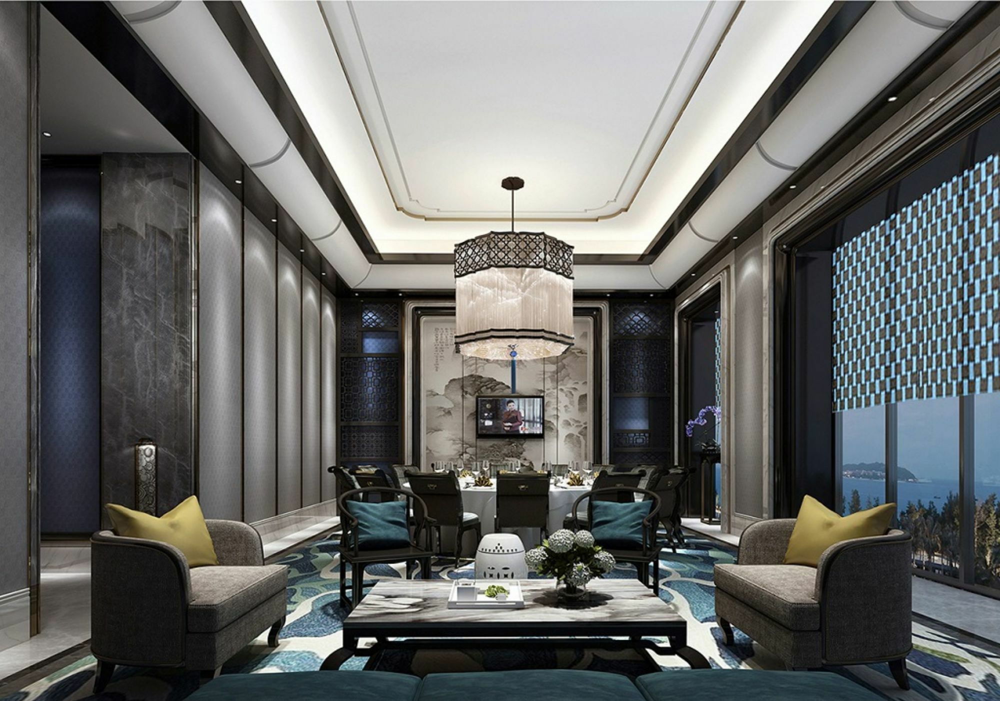 Hotel Wanda Vista Qingdao Movie Metropolis Exteriér fotografie