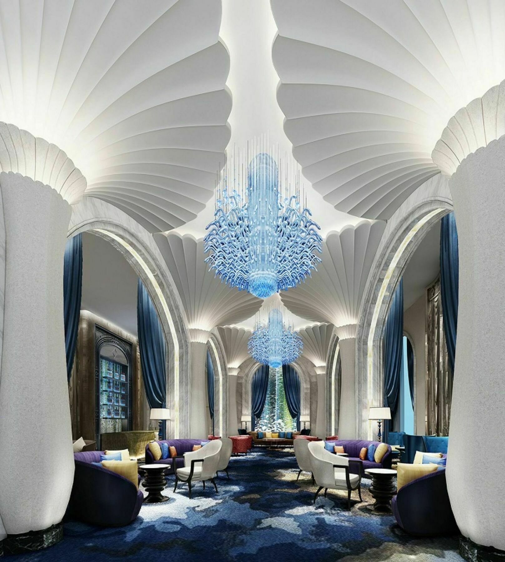 Hotel Wanda Vista Qingdao Movie Metropolis Exteriér fotografie