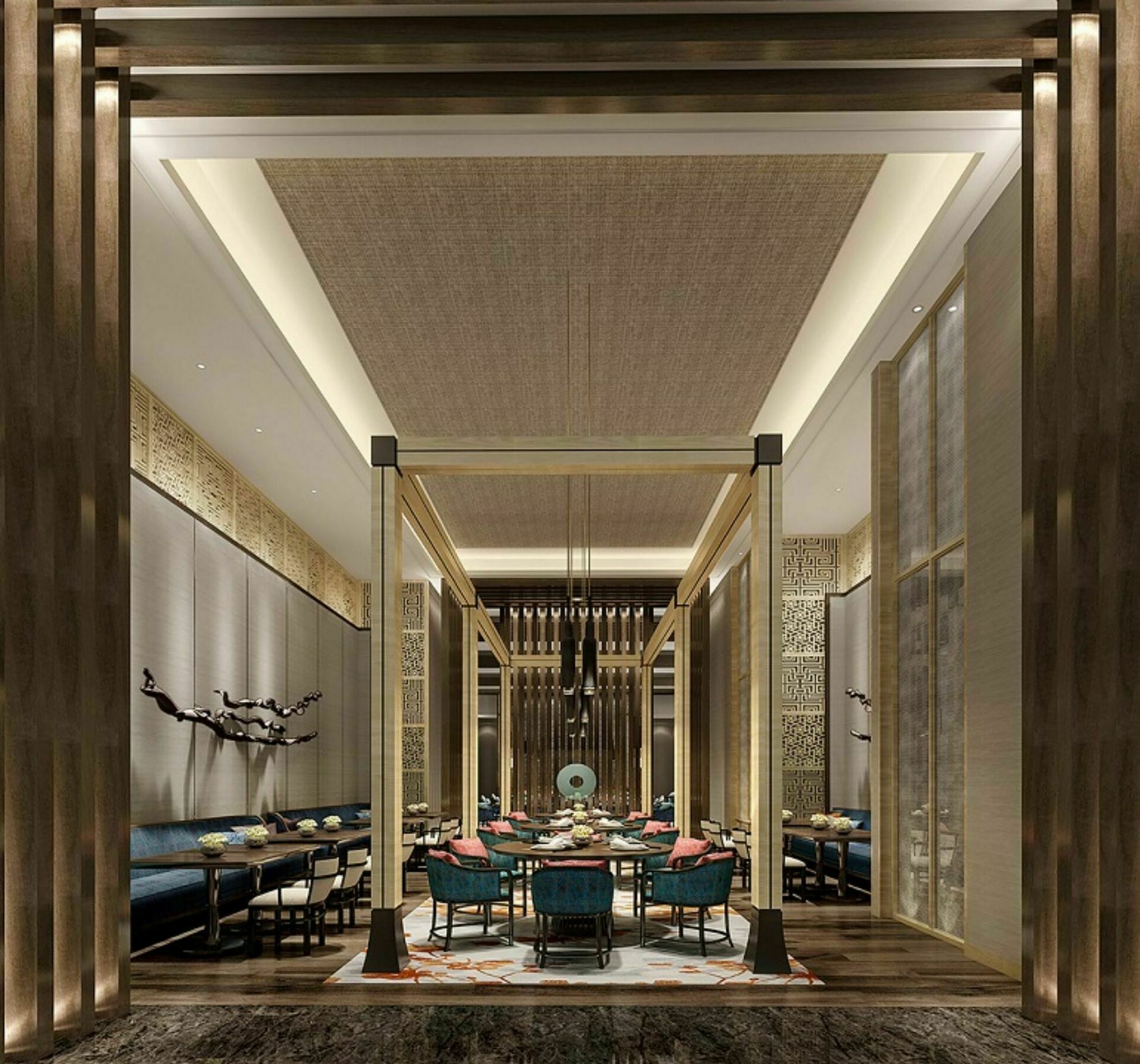 Hotel Wanda Vista Qingdao Movie Metropolis Exteriér fotografie