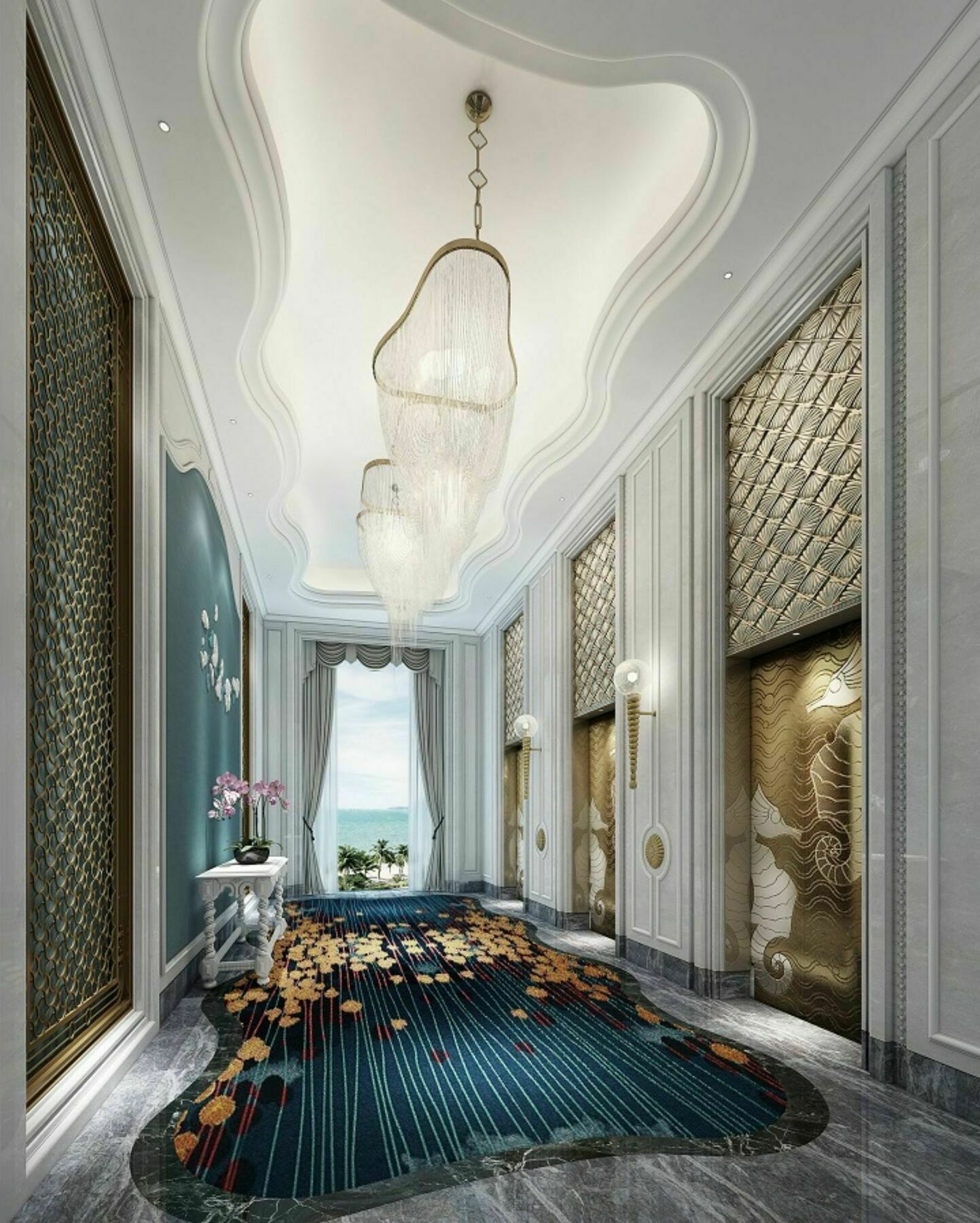 Hotel Wanda Vista Qingdao Movie Metropolis Exteriér fotografie